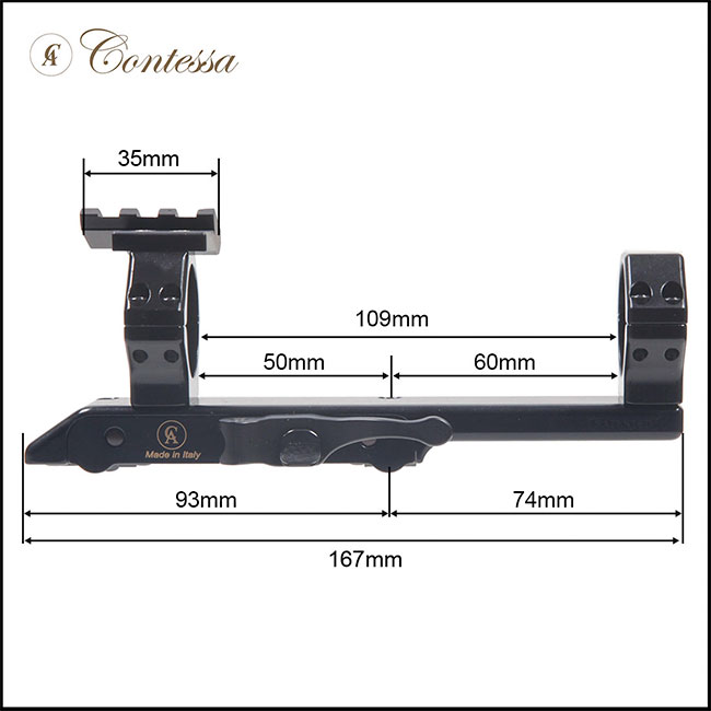 Быстросъемный кронштейн Contessa кольца 30мм на Blaser (для ATN Mars/X-Sigh...