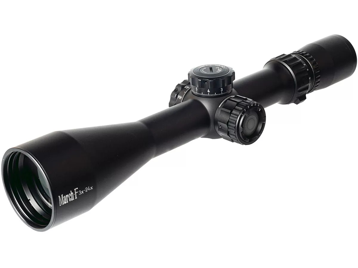 ������ March-F 3-24x52 Tactical FFP, 0.1MIL (����� FML-T1) � ����������