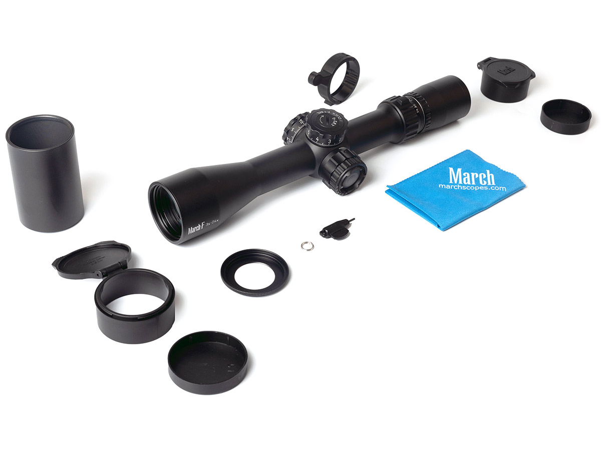 ������ March F 3-24x42 Tactical FFP, 0.1MIL (����� FML-T1) � ����������