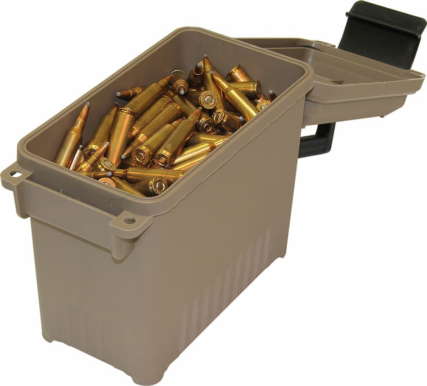 Кейс влагозащищенный для патронов MTM Ammo Can Mini AC15-72. 