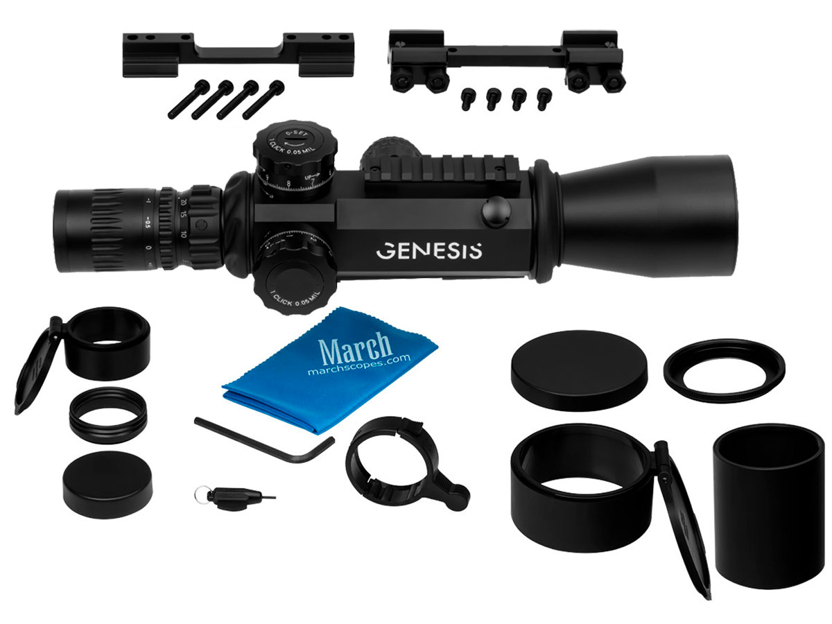 ������ March Genesis 4-40x52 FFP, 0.1Mil (����� FML-TR1) � ����������