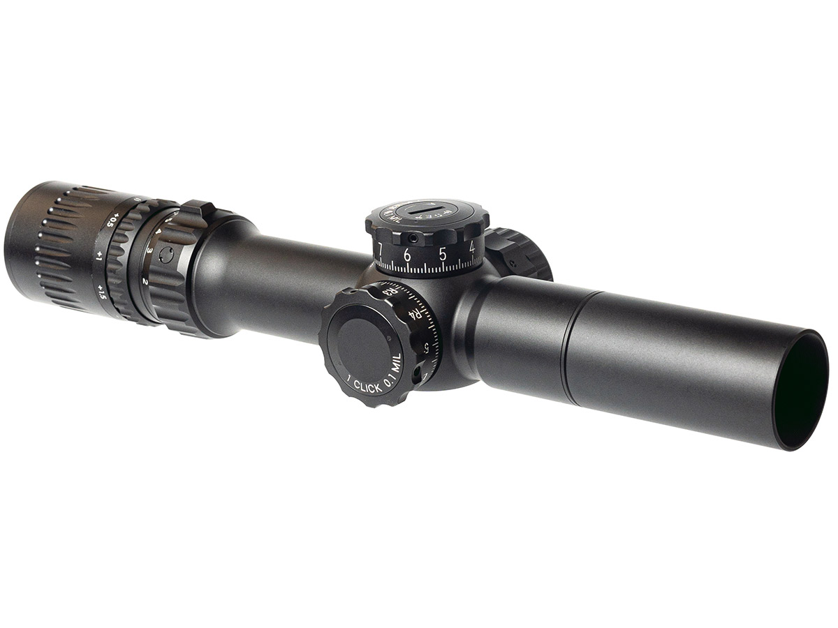 ������ March-F 1-10x24 Shorty FFP, 0.1MIL (����� TR1FB) � ����������