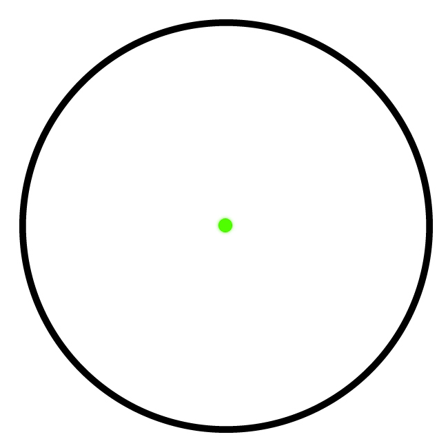 4 MOA Green Dot