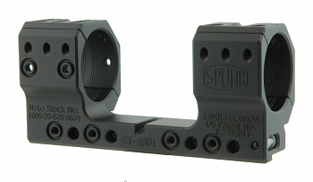 Кронштейн Spuhr на Tikka T3x, SAKO TRG-22/42 кольца 34мм (наклон 44.4 MOA) BH=18мм ST-4801 Кронштейн Spuhr на Tikka T3x, SAKO TRG-22/42 кольца 34мм (наклон 44.4 MOA) BH=18мм ST-4801