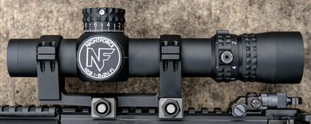������ NightForce NX8 1-8x24 F1 ZeroStop 1/2MOA (����� FC-MOA) � ����������