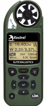 Метеостанция Kestrel 5700 Elite LiNK Applied Ballistics (цвет Olive) Метеостанция Kestrel 5700 Elite LiNK Applied Ballistics (цвет Olive)