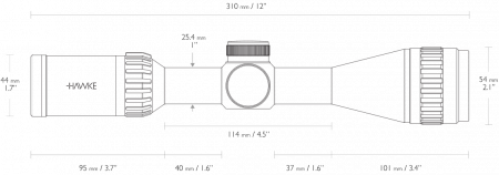 ������ Hawke Airmax 3-9x40 AO (����� AMX)