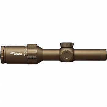 Прицел Sig Sauer TANGO6T 1-6X24 SFP цвет FDE (сетка FL-6 HELLFIRE) с подсветкой Прицел Sig Sauer TANGO6T 1-6X24 SFP цвет FDE (сетка FL-6 HELLFIRE) с подсветкой