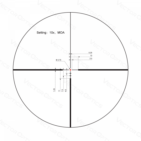 ������ Vector Optics Continental x8 2-16x50 SFP ED (����� VET-10BDC) � ����������