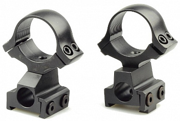 Кольца с окном Kozap 30мм на CZ 550/557 (высокие, BH=30мм) №12* Кольца с окном Kozap 30мм на CZ 550/557 (высокие, BH=30мм) №12*
