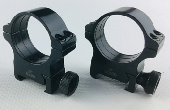 Быстросъемные кольца Rusan на Weaver 30мм, (винт) BH=8мм 050-30-8-M Быстросъемные кольца Rusan на Weaver 30мм, (винт) BH=8мм 050-30-8-M