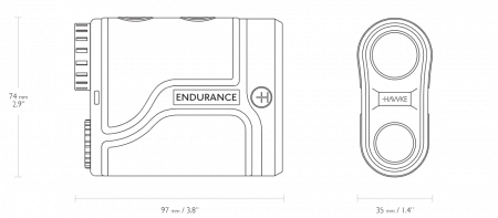 ��������� Hawke Endurance LRF 1500 6x21 �� 1500�