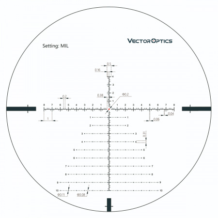 ������ Vector Optics Continental Tactical 3-18x50 FFP (����� VCT-34FFP) � ����������