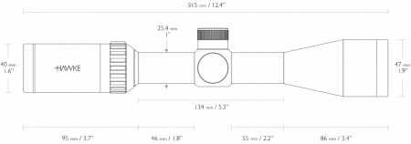������ Hawke Vantage 3-9x40 (����� Mil Dot)