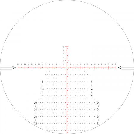 ������ NightForce NX8 4-32x50 F1 ZeroStop 1/4MOA (����� MOA-XT) � ����������