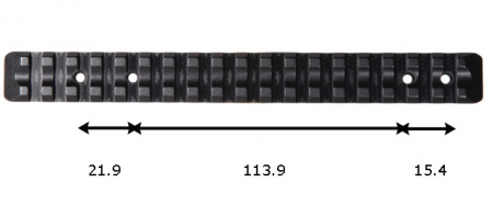  Recknagel Weaver  Haenel Jager 10 () BH=6.5 E=113.9 57050-001W