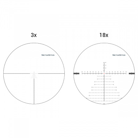 ������ Vector Optics Continental Tactical 3-18x50 FFP (����� VCT-34FFP) � ����������
