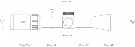 ������ Hawke Vantage 30 WA 3-9x42 (����� L4A Dot) � ����������