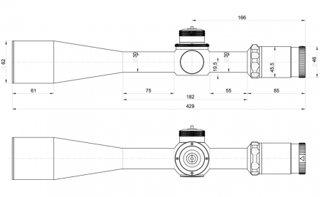  Kahles K 1050 10-50x56 L ( MOAK)