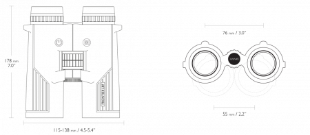 ������� � ����������� Hawke Frontier LRF 10x42 �� 2300 ������