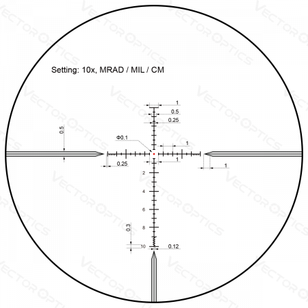 ������ Vector Optics Taurus 6-24x50 HD SFP (����� MPX1) � ����������