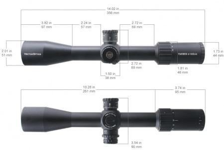 ������ Vector Optics Taurus 4-16x44 HD SFP (����� MPX1) � ����������