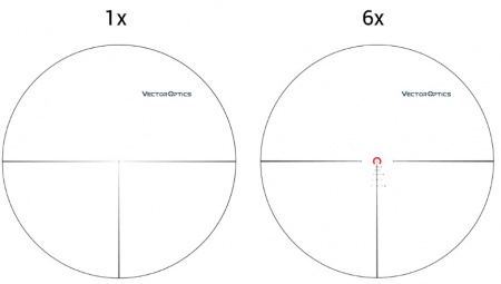 ������ Vector Optics Continental 34mm 1-6x28 FFP (����� VCT-BNW) � ����������