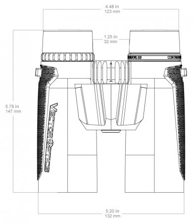 ������� Vector Optics Continental 10x42 ED (Green)