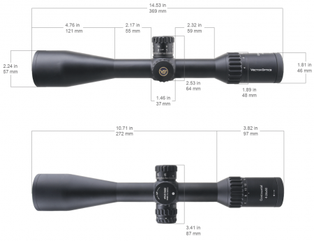 ������ Vector Optics Continental Tactical 4-24x50 SFP (����� VCT-20A) � ����������