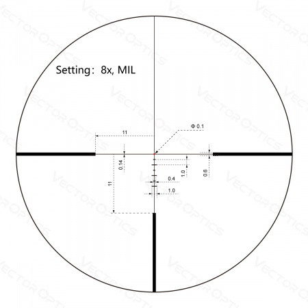 ������ Vector Optics Continental Tactical ED 1-8x24 Fiber SFP (����� VET-FDR) � ����������
