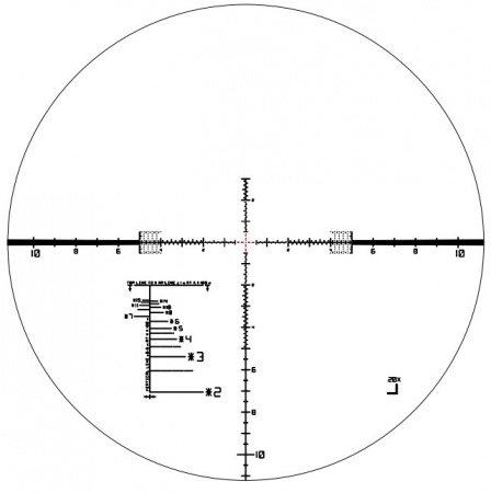 ������ Schmidt & Bender PMII/LP 5-25x56 FFP DT/ST, 1cm CW (����� LRR-MIL)