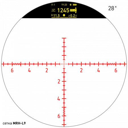 ������ Dedal DHF 4-28x56 Harrier FFP (����� MRH-L9) � ����������