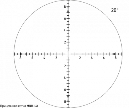 ������ Dedal DHF 5-20x56 FFP (����� MRH-L3) � ����������