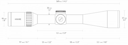������ Hawke Endurance 30 WA SF 6-24x50 (����� LRC (24x)) � ����������