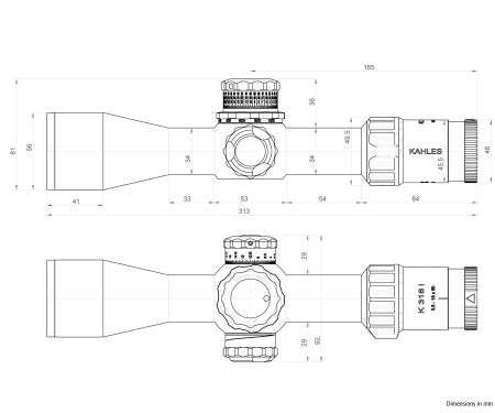 ������ Kahles K318i 3.5-18x50 CCW RSW .1mrad (����� SKMR4) � ����������