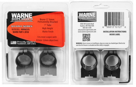 ������ Warne 26�� �� CZ 527 ������� 2B1M