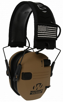 Наушники активные Walker's Razor Patriot, коричневый Наушники активные Walker's Razor Patriot, коричневый