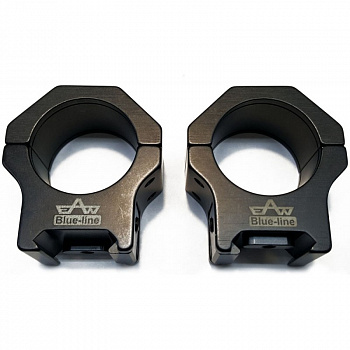 Кольца Apel EAW Blue-line 30мм на Picatinny (BH=10мм) 8138-05800/1 Кольца Apel EAW Blue-line 30мм на Picatinny (BH=10мм) 8138-05800/1