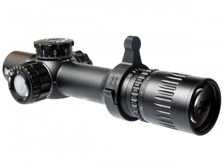 ������ March-F 1-10x24 Shorty FFP, 0.1MIL (����� TR1FB) � ����������