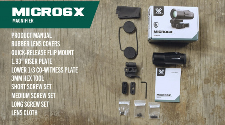 ����������� � �������� ����������� Vortex Micro 6X Magnifier