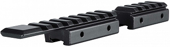 Планка Hawke Picatinny из 2-х частей на призму 9-11мм 22 400 Планка Hawke Picatinny из 2-х частей на призму 9-11мм 22 400