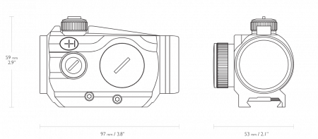 ������������� ������ Hawke Vantage Red Dot 1x30 (����� 3 MOA)