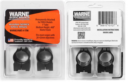 ������ Warne 25,4�� �� TIKKA ������� BH=11��, 1TM