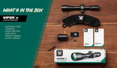  Vortex Viper HD 3-15x44 SFP  ,  Dead-Hold BDC (MOA)