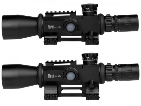 ������ March Genesis 4-40x52 FFP, 0.1Mil (����� FML-TR1) � ����������