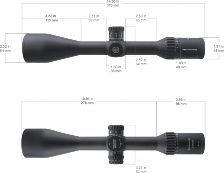 ������ Vector Optics Continental x8 3-24x56 SFP (����� VCT-20A) � ����������