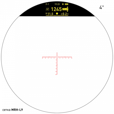 ������ Dedal DHF 4-28x56 Harrier FFP (����� MRH-L9) � ����������