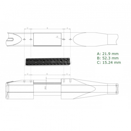 ������ Picatinny Rusan �� Remington 7400/7600/750 