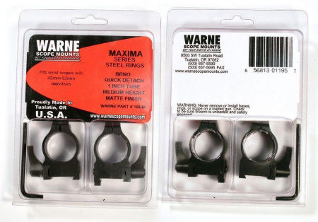 ������������� ������ Warne 25.4�� �� CZ 550 ������� 1BLM
