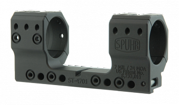 Кронштейн Spuhr на Tikka T3x, SAKO TRG-22/42 кольца 34мм (наклон 24 MOA) BH=18мм ST-4701 Кронштейн Spuhr на Tikka T3x, SAKO TRG-22/42 кольца 34мм (наклон 24 MOA) BH=18мм ST-4701